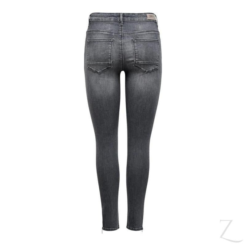 Buy-Ladies Super Stretchy Super Skinny Strong Denim Jeans | Zip Detail | "Phela" - B Grade-Online-in South Africa-on Zalemart