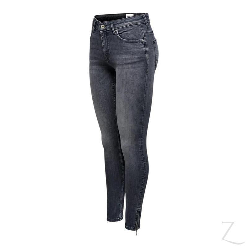 Buy-Ladies Super Stretchy Super Skinny Strong Denim Jeans | Zip Detail | "Phela" - B Grade-Online-in South Africa-on Zalemart