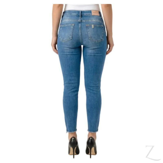 Buy-Ladies Super Stretchy Super Skinny Strong Push-Up Jeans | Zip Detail | "Gugu" - B Grade-Online-in South Africa-on Zalemart