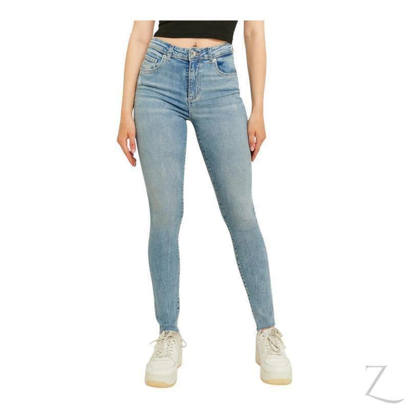 Buy-Ladies Super Stretchy Super Skinny Super Strong Denim Jeans | Detailed | "Khumba" - B Grade-Light Blue-26-Online-in South Africa-on Zalemart