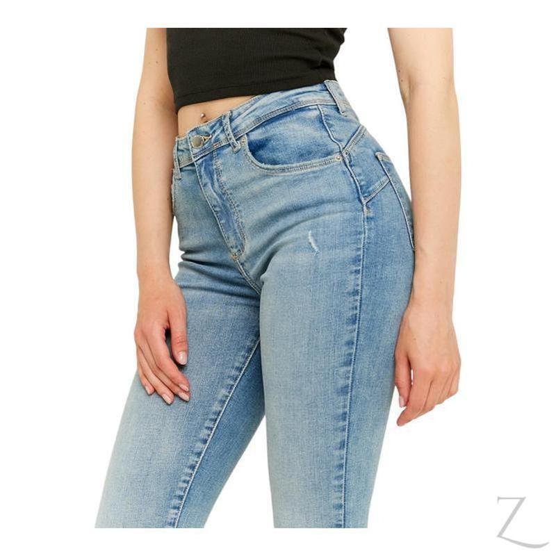 Buy-Ladies Super Stretchy Super Skinny Super Strong Denim Jeans | Detailed | "Khumba" - B Grade-Online-in South Africa-on Zalemart