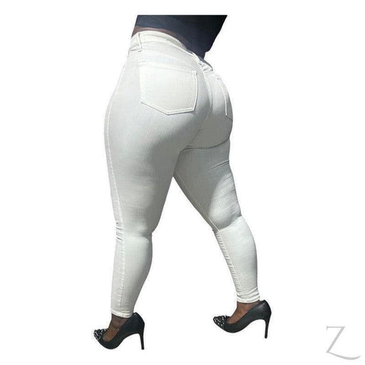 Buy-Ladies Super Stretchy Super Skinny Super Strong Denim Jeans | Plain | "Inki" - B Grade-Online-in South Africa-on Zalemart