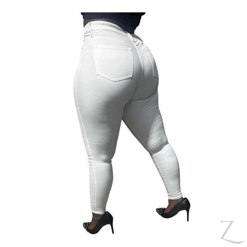 Buy-Ladies Super Stretchy Super Skinny Super Strong Denim Jeans | Plain | "Inki" - B Grade-Online-in South Africa-on Zalemart