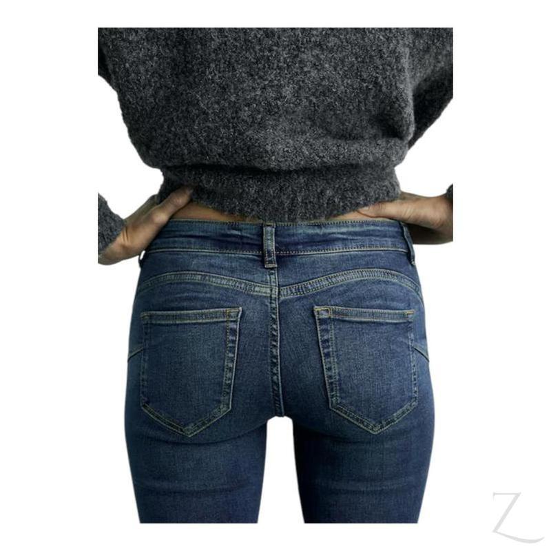 Buy-Ladies Super Stretchy Super Strong Skinny Push Up Denim Jeans | Plain | "Sithelo" - B Grade-Online-in South Africa-on Zalemart