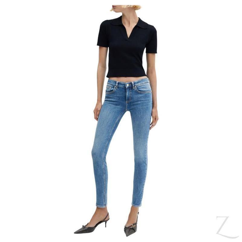 Buy-Ladies Super Stretchy Super Strong Skinny Push Up Denim Jeans | Plain | "Sithelo" - B Grade-Online-in South Africa-on Zalemart