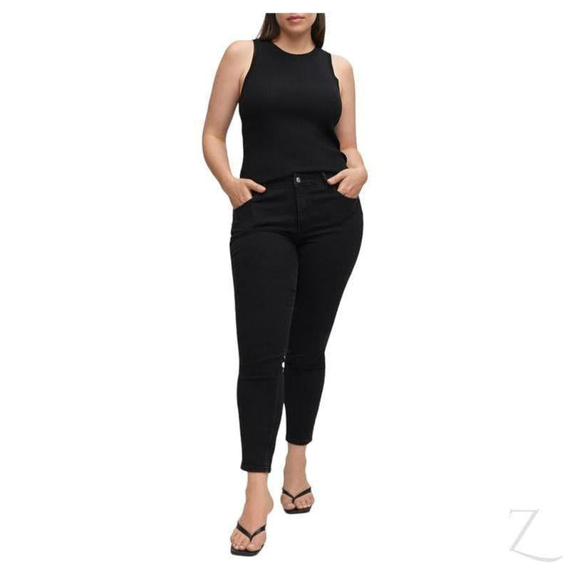 Buy-Ladies Super Stretchy Super Strong Skinny Push Up Denim Jeans | Plain | "Sithelo" - B Grade-Online-in South Africa-on Zalemart