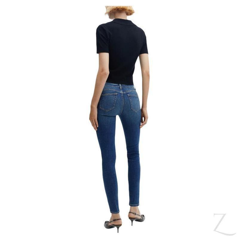 Buy-Ladies Super Stretchy Super Strong Skinny Push Up Denim Jeans | Plain | "Sithelo" - B Grade-Online-in South Africa-on Zalemart