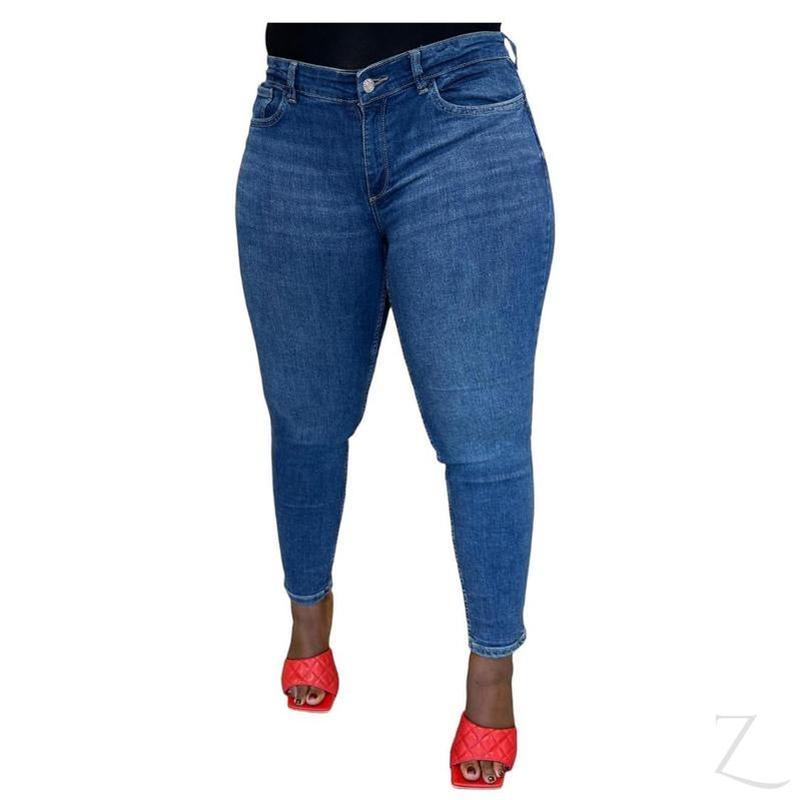 Buy-Ladies Super Stretchy Super Strong Skinny Push Up Denim Jeans | Plain | "Sithelo" - B Grade-Online-in South Africa-on Zalemart