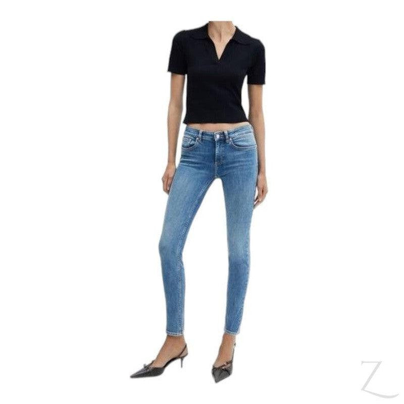 Buy-Ladies Super Stretchy Super Strong Skinny Push Up Denim Jeans | Plain | "Sithelo" - B Grade-Online-in South Africa-on Zalemart