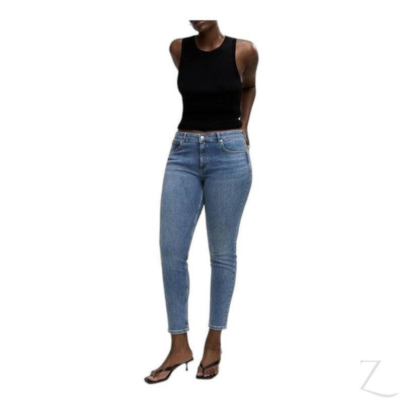 Buy-Ladies Super Stretchy Super Strong Skinny Push Up Denim Jeans | Plain | "Sithelo" - B Grade-Online-in South Africa-on Zalemart