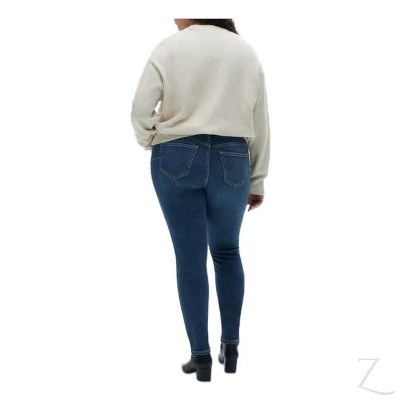 Buy-Ladies Super Stretchy Super Strong Skinny Push Up Denim Jeans | Plain | "Sithelo" - B Grade-Online-in South Africa-on Zalemart