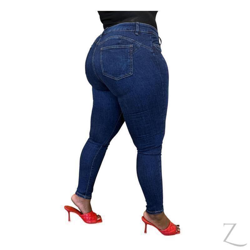 Buy-Ladies Super Stretchy Super Strong Super Skinny Push Up Denim Jeans | Plain | "Rio" - B Grade-Online-in South Africa-on Zalemart