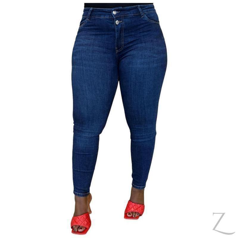 Buy-Ladies Super Stretchy Super Strong Super Skinny Push Up Denim Jeans | Plain | "Rio"-B Grade (Small Rejects)-Online-in South Africa-on Zalemart