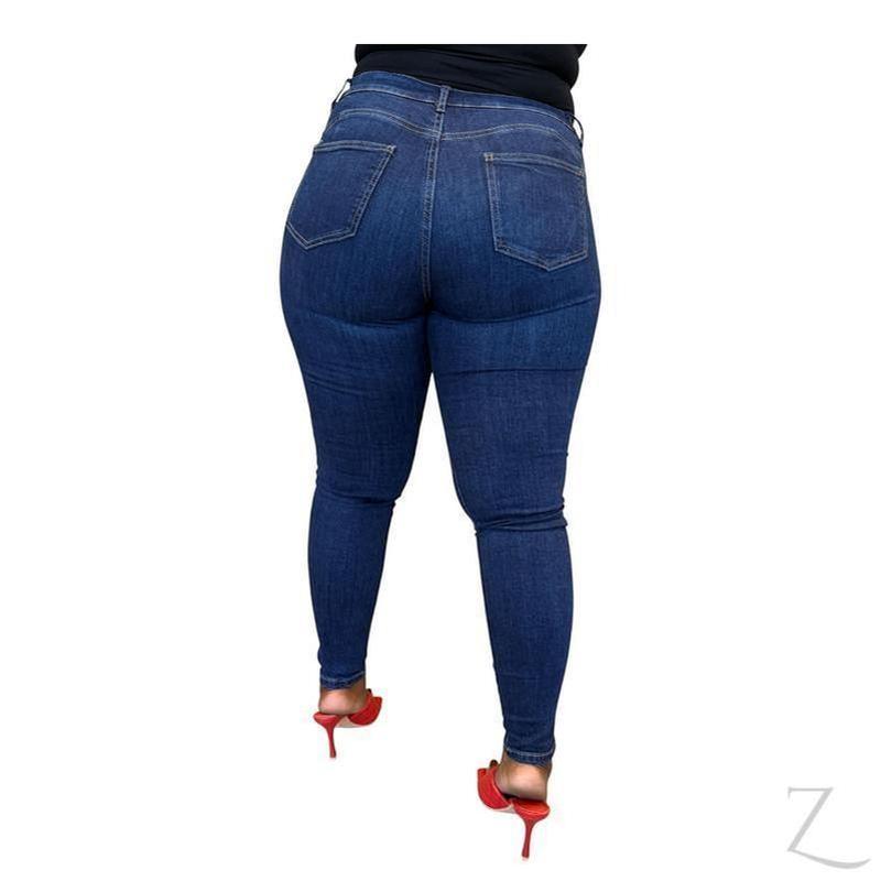 Buy-Ladies Super Stretchy Super Strong Super Skinny Push Up Denim Jeans | Plain | "Rio"-Online-in South Africa-on Zalemart