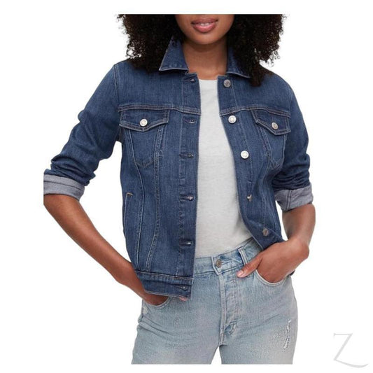 Buy-Ladies Super Strong Icon Denim Jacket | Stretch | "Bobo"-Blue-XXS-Online-in South Africa-on Zalemart