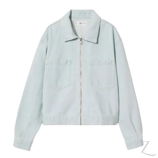 Buy-Ladies Super Strong Patch Pocket Denim Jacket | Plain | "Sithelo" - B Grade-Online-in South Africa-on Zalemart
