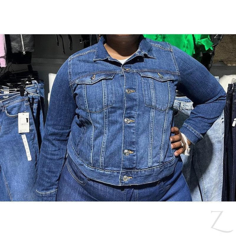 Buy-Ladies Super Strong Short Denim Jacket | Plain | "Futhi"-Online-in South Africa-on Zalemart