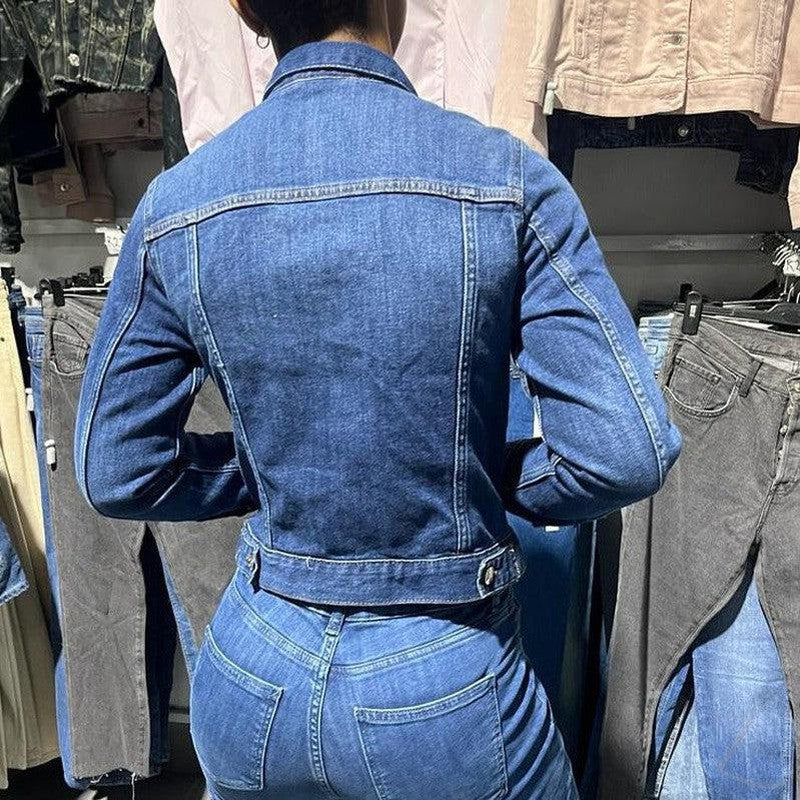 Buy-Ladies Super Strong Short Denim Jacket | Plain | "Futhi"-Online-in South Africa-on Zalemart