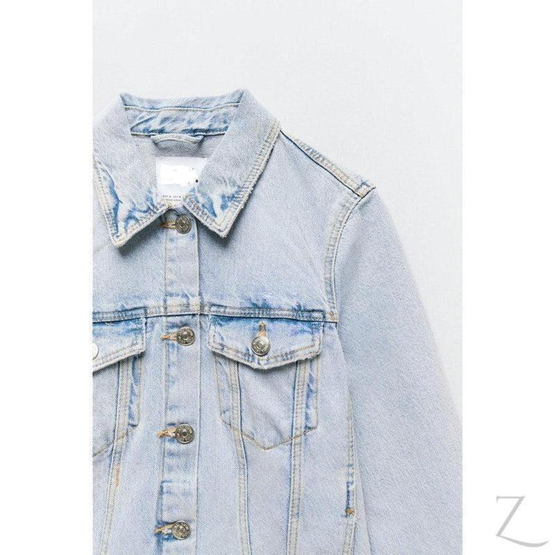 Buy-Ladies Super Strong Short Denim Jacket | Plain | "Zia" - B Grade-Online-in South Africa-on Zalemart