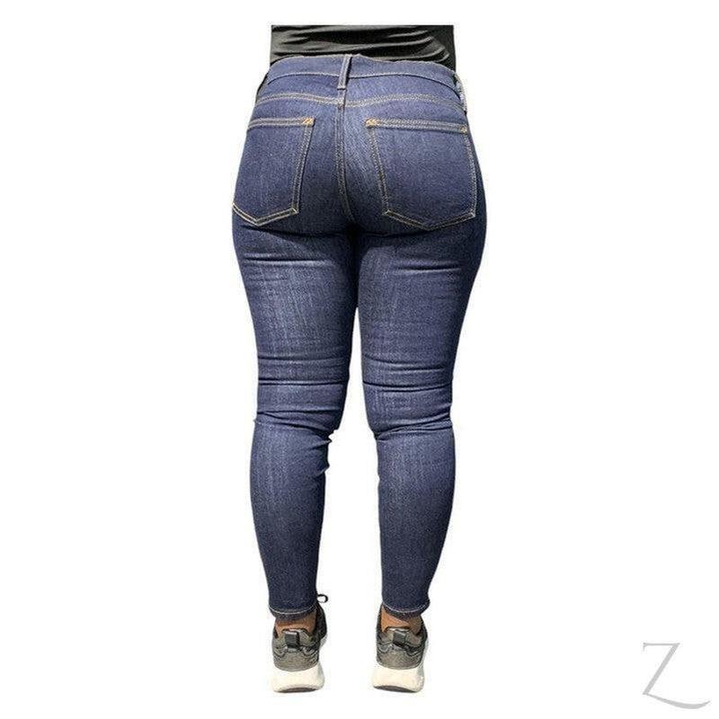 Buy-Ladies Super Strong Slightly Stretchy Skinny Denim Jeans | Plain | "Roo" - B Grade-Online-in South Africa-on Zalemart