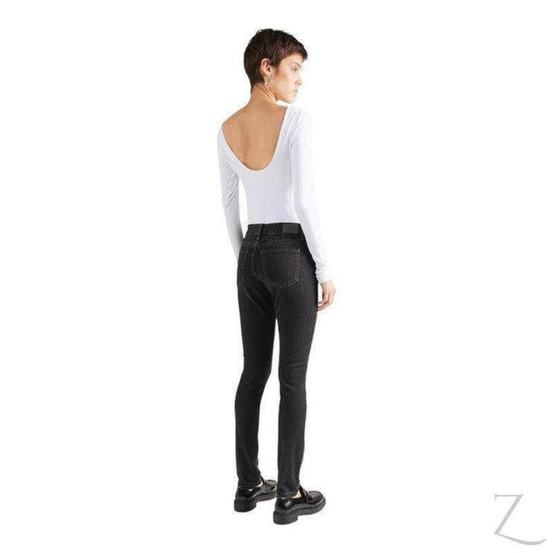 Buy-Ladies Super Strong Slightly Stretchy Skinny Denim Jeans | Plain | "Roo" - B Grade-Online-in South Africa-on Zalemart