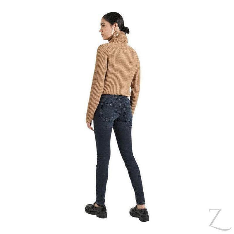 Buy-Ladies Super Strong Slightly Stretchy Skinny Denim Jeans | Plain | "Roo" - B Grade-Online-in South Africa-on Zalemart