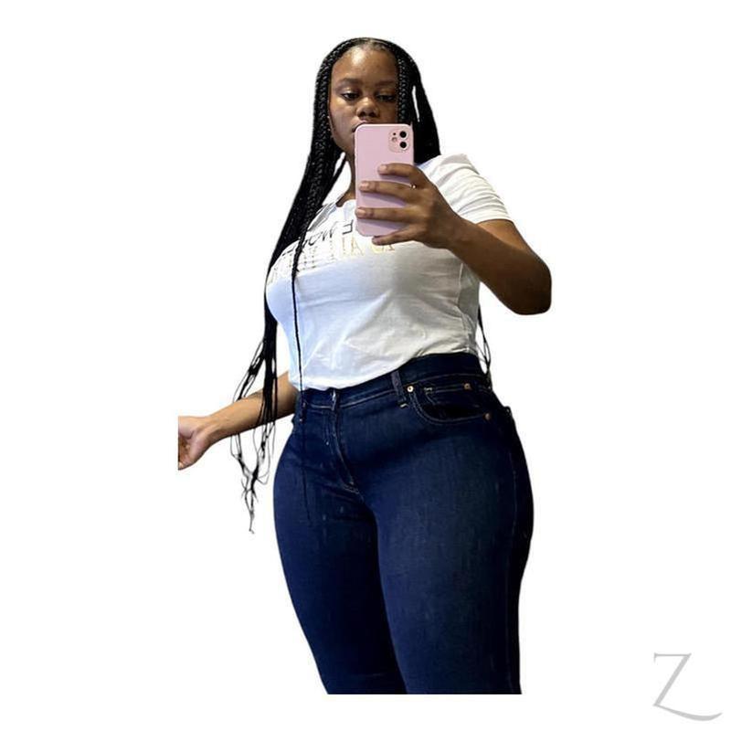 Buy-Ladies Super Strong Stretchy Skinny Denim Jeans | Plain | "Bobo" - B Grade-Online-in South Africa-on Zalemart