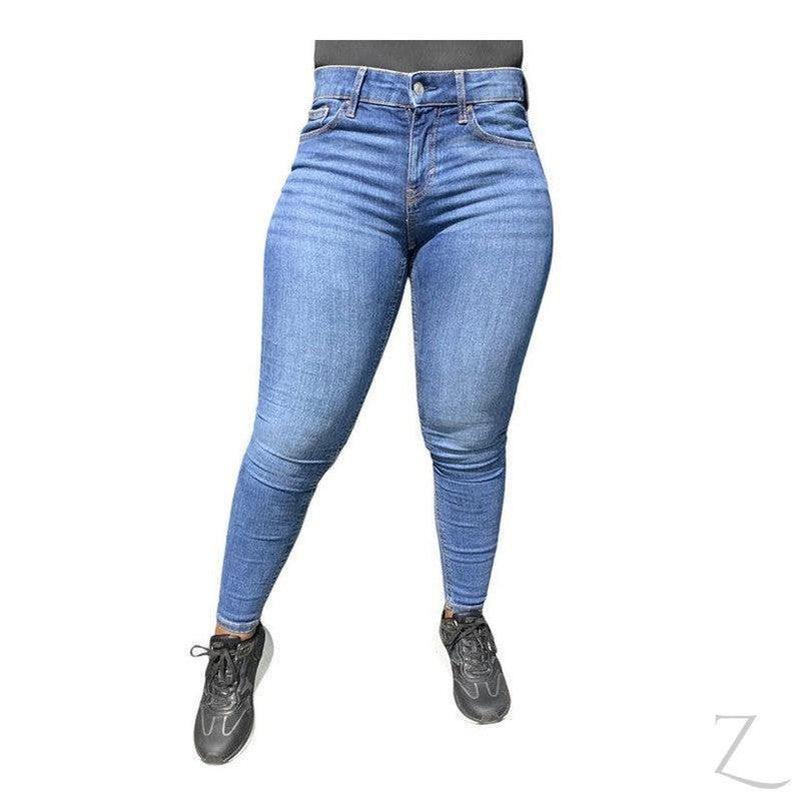 Buy-Ladies Super Strong Stretchy Skinny Denim Jeans | Plain | "Roo" - B Grade-Online-in South Africa-on Zalemart