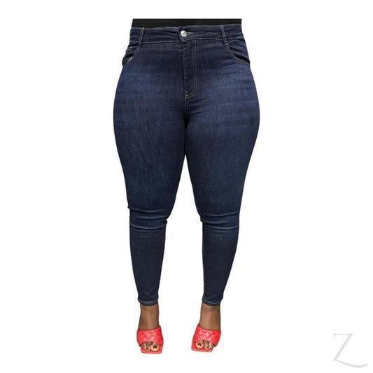 Buy-Ladies Super Strong Super Skinny Slightly Stretchy Denim Jeans | Plain | "Rio"-Online-in South Africa-on Zalemart