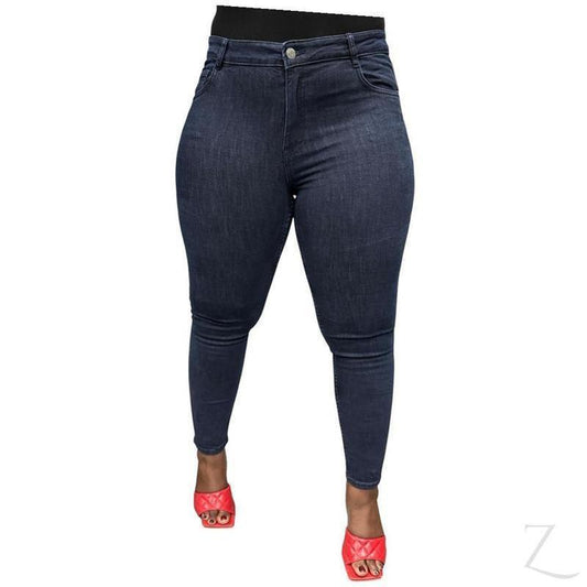 Buy-Ladies Super Strong Super Skinny Slightly Stretchy Denim Jeans | Plain | "Rio"-Online-in South Africa-on Zalemart