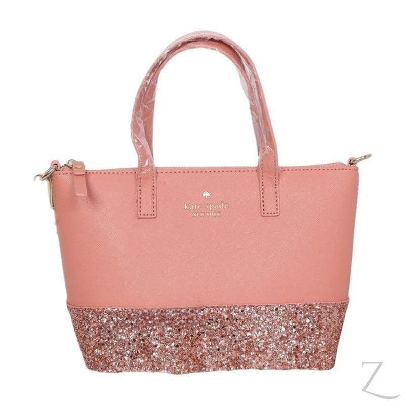 Buy-Ladies Super Strong Tote Bag | Glitter Bottom | "Lavu" - B Grade-Pink-Online-in South Africa-on Zalemart