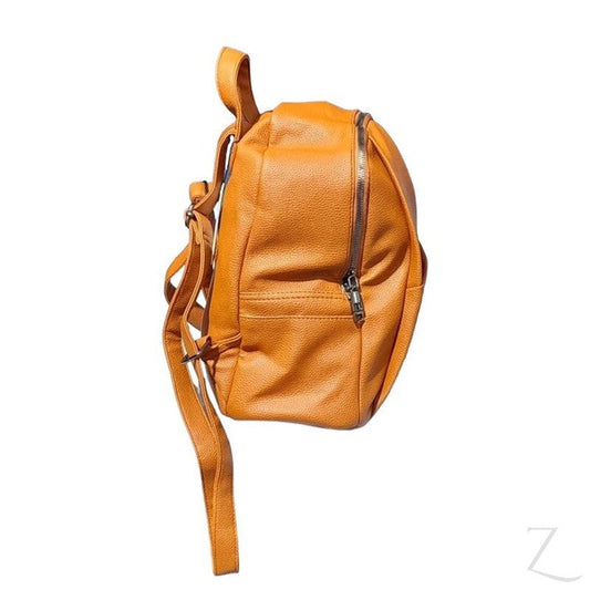 Buy-Ladies Urban Backpack | Front Pocket | "Dube"-Brown-Online-in South Africa-on Zalemart