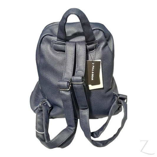 Buy-Ladies Urban Backpack | Front Pocket | "Dube"-Navy-Online-in South Africa-on Zalemart