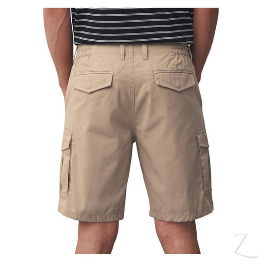 Buy-Men's Casual Elasticated Waist Utility Shorts | Cargo| "Zayo" - B Grade-Online-in South Africa-on Zalemart