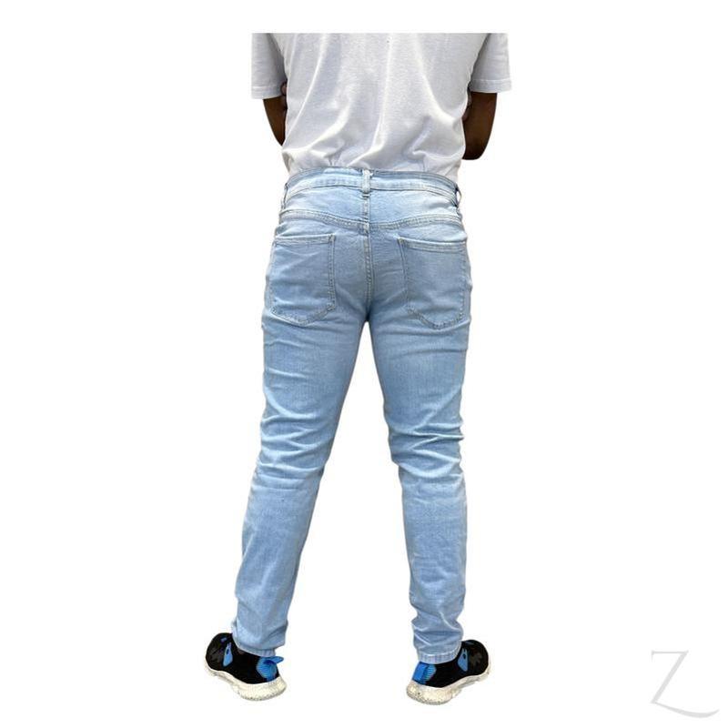 Buy-Men's Stretchy Strong Skinny Denim Jeans | Ripped | "Wow" - A Grade-Online-in South Africa-on Zalemart