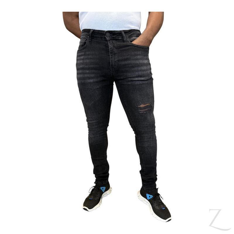 Buy-Men's Super Skinny Strong Stretchy Denim Jeans | Ripped | "Wow" - B Grade-Online-in South Africa-on Zalemart