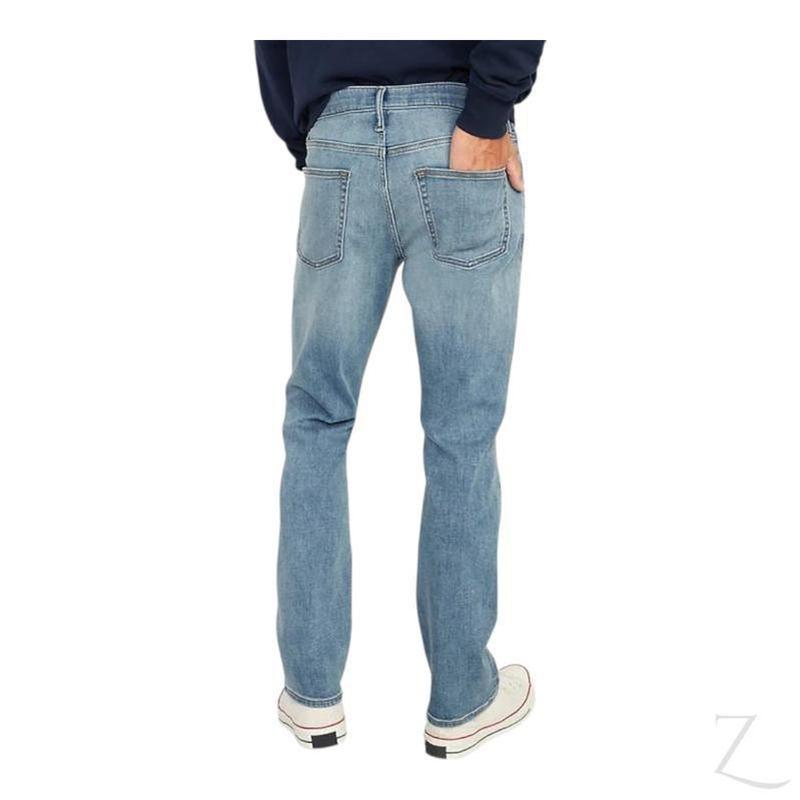 Men's Super Strong Stretchy Slim-Straight Denim Jeans | Plain | "Samina" - A Grade