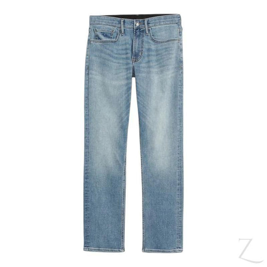 Men's Super Strong Stretchy Slim-Straight Denim Jeans | Plain | "Samina" - A Grade