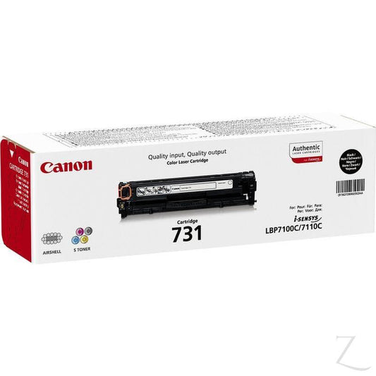 CANON 731 Black Toner - 1400 pages @ 5%
