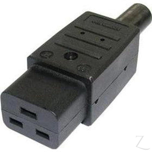 Dedicated C19 to RED 3 Pin Plug (Kettle Plug) Power Cable