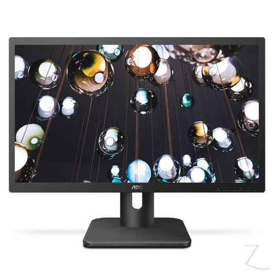AOC Monitor 19.5 TN Panel; 1600x900@60Hz; HDMI+VGA; earphone; Flicker free; VESA; HDMI cable incl. 4 year carry in/swop out