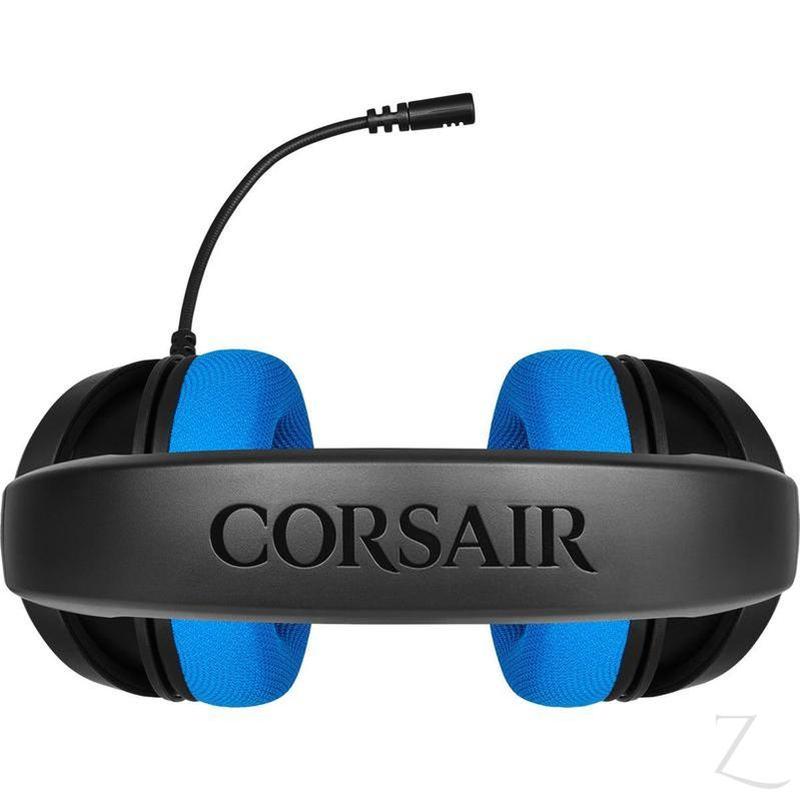 CORSAIR HS35 Stereo Gaming Headset - Blue (1 to 2 Splitter included)