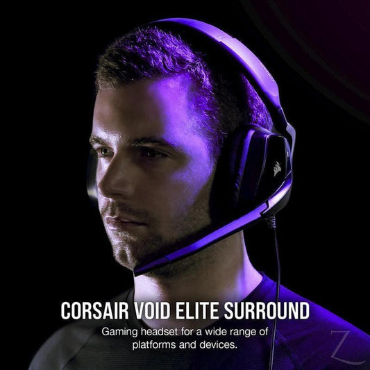 Corsair VOID Elite Surround Premium Gaming Headset with Dolby® Headphone 7.1 — Carbon