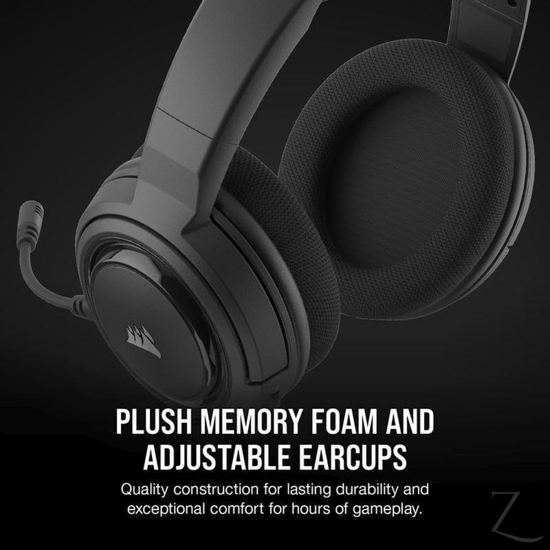 Corsair HS45 Surround Gaming Headset — Carbon