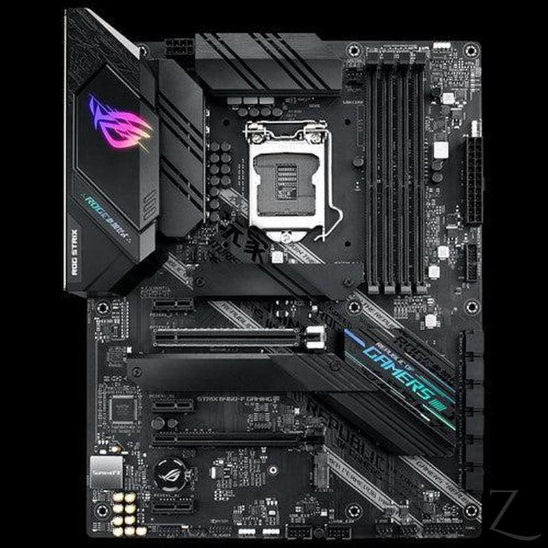 ASUS ROG STRIX B460-F Gaming Motherboard; Intel® Socket 1200 for 10th Gen