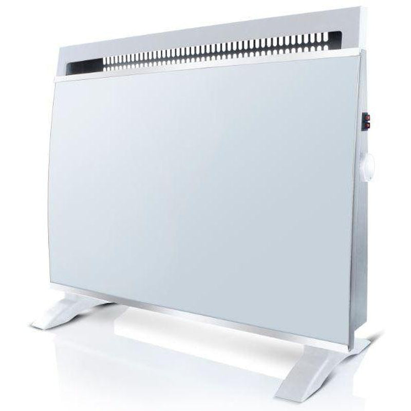 Taurus Heater Electric Glass White 2 Heat Settings 1500W "Panel De Vidrio"