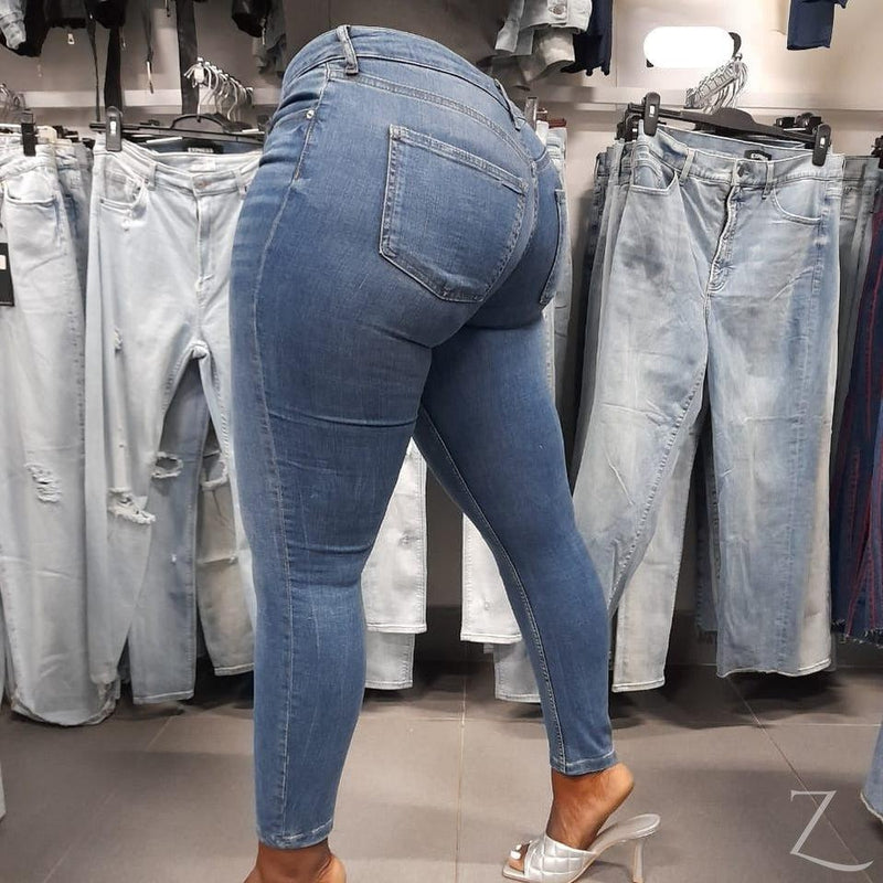 Buy-Ladies Super Stretchy Super Skinny Strong Denim Jeans | Plain | "Zia"-Online-in South Africa-on Zalemart