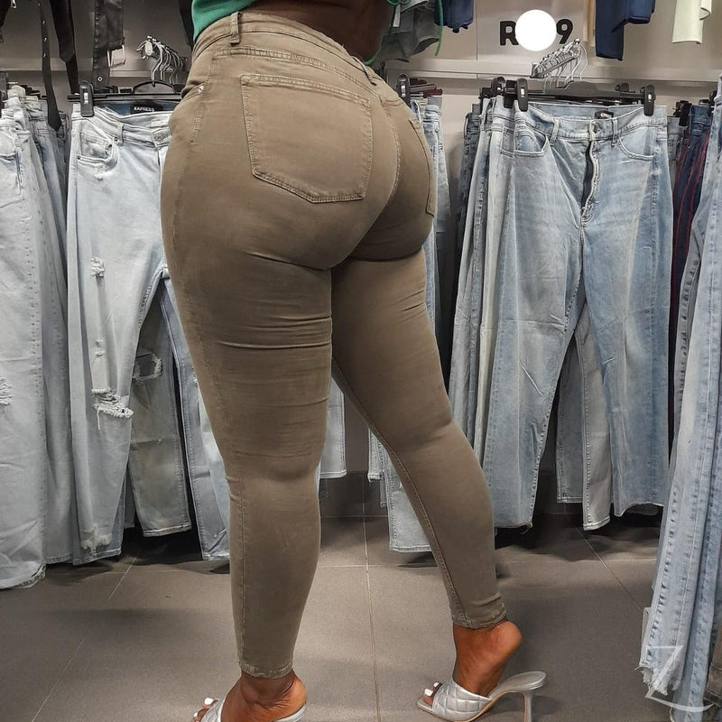 Buy-Ladies Super Stretchy Super Skinny Strong Denim Jeans | Plain | "Zia"-Online-in South Africa-on Zalemart