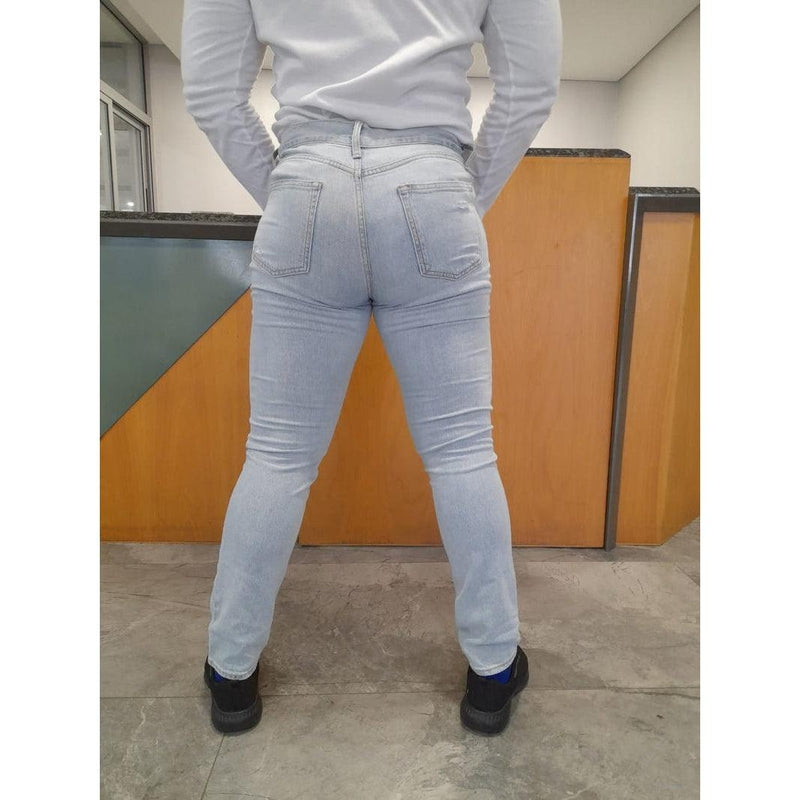 Buy-Men's Slim-Straight Strong Denim Jeans | Ripped | "Samina"-Online-in South Africa-on Zalemart