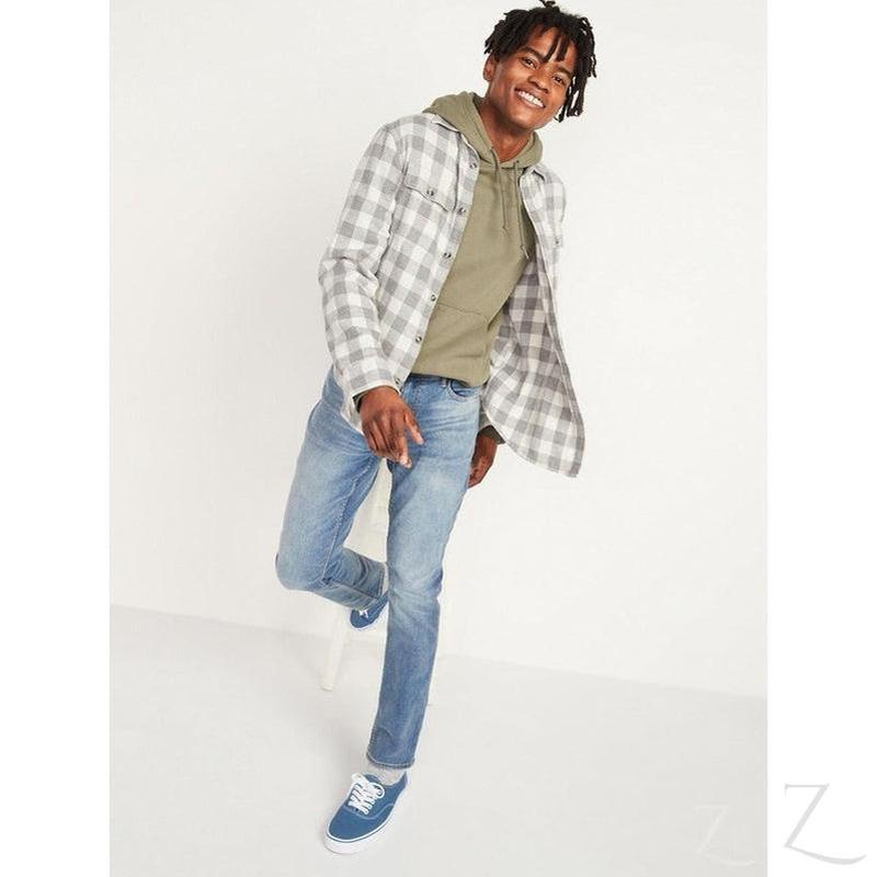 Buy-Men's Super Strong Stretchy Slim-Straight Denim Jeans | Plain | "Samina" - B Grade-Online-in South Africa-on Zalemart